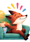 Sunday Fox relaxing while the system works